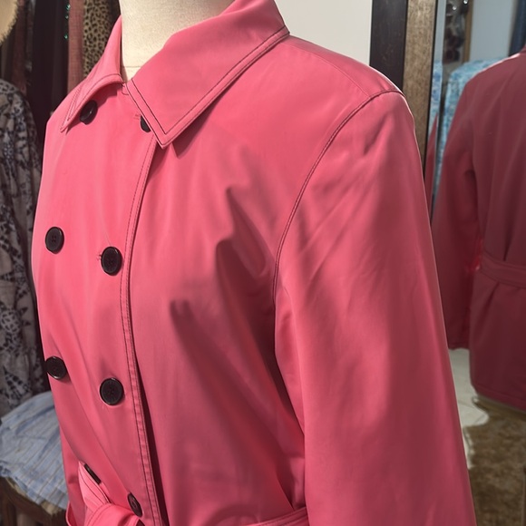 Esprit “Barbie”Pink Trench Coat, Double Breasted Size - Picture 3 of 11